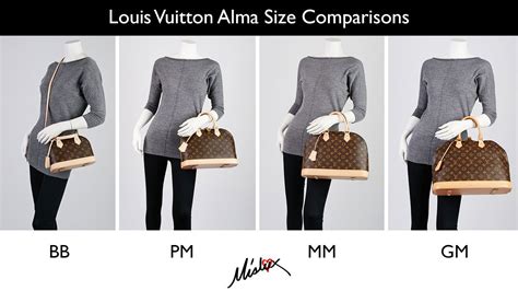 Louis Vuitton size chart